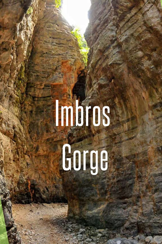 Imbros Gorge : A Hiking Tour with Local Guide - Post-Hike Relaxation and Local Flavors