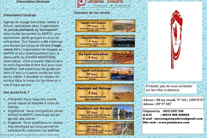 Imperial City Tours Morocco - Practical Details You’ll Want to Know