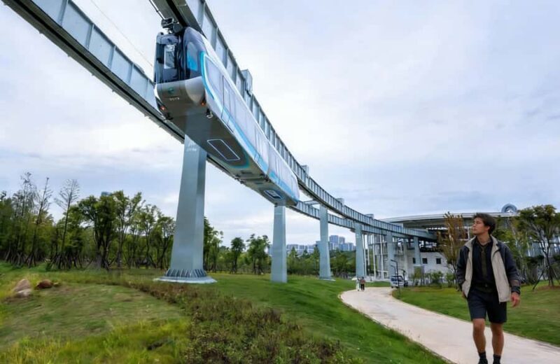 Incredible Sky Train: Immersive Tour of Yellow Crane Tower - Key Points
