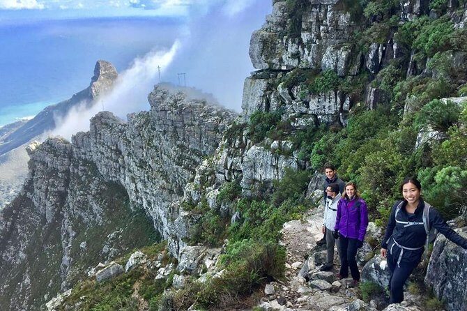 India Venster: sensational half-day route up Table Mountain - Key Points