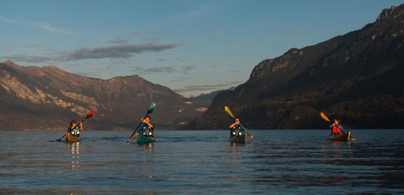 Interlaken: Kayak Tour of the Turquoise Lake Brienz - Who Will Love This Kayak Tour?
