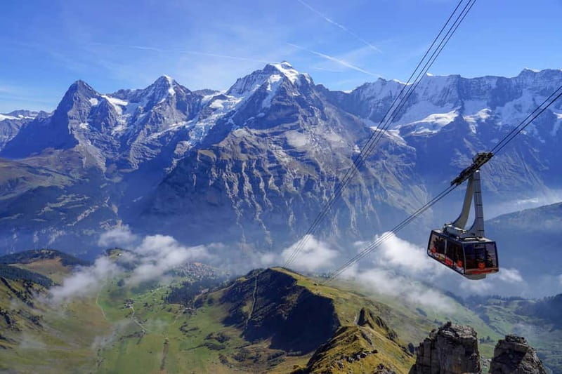 Interlaken Private Tour: James Bond & Lauterbrunnen - Ascending to the Schilthorn