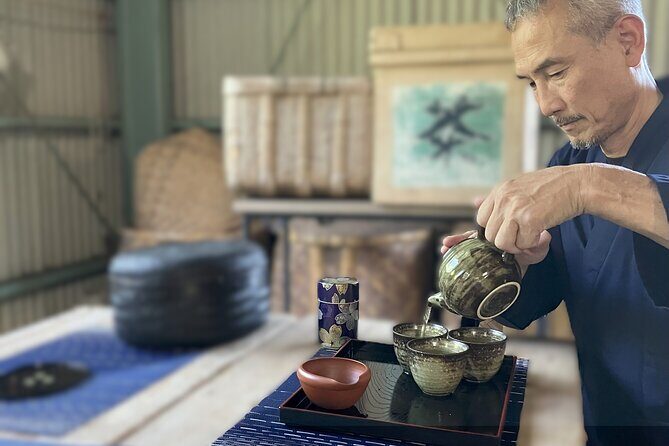 Invited to a farmers home  Enjoy tea and soba-making - Key Points