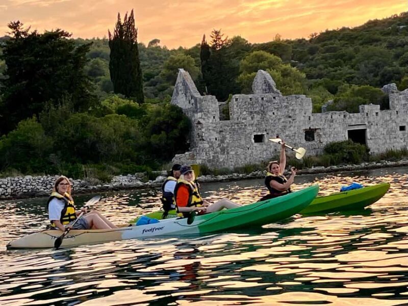 iovo Island: Sunset Kayak Tour with Wine - The Itinerary and Highlights in Detail