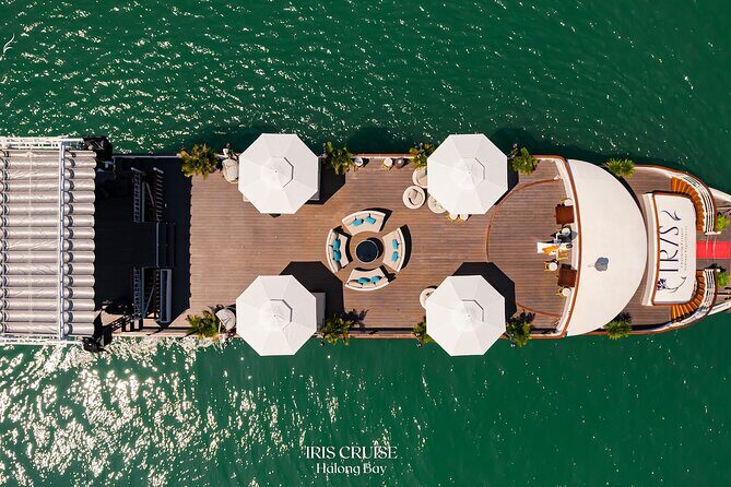 Iris Cruise 5 Star Luxury Halong Bay Day Tour from Harbor - Key Points