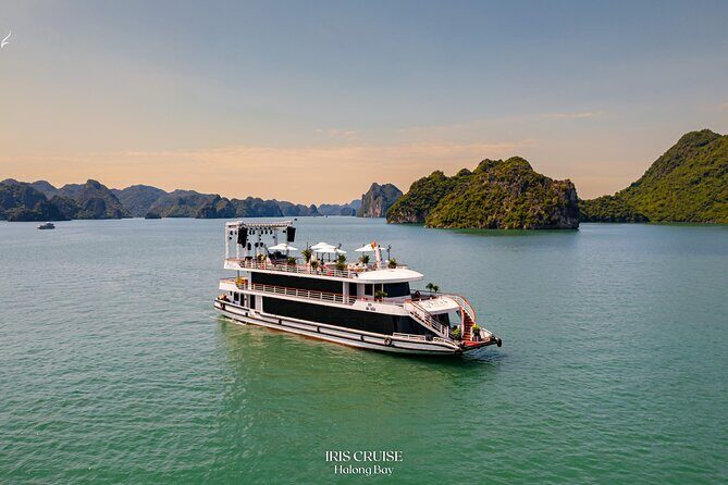 Iris Luxury Cruise Tour in Halong Bay Departing from Harbor - Key Points