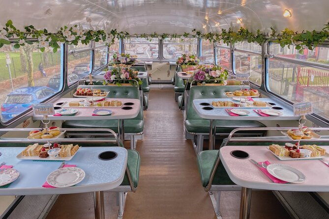 irish-afternoon-tea-on-1960s-vintage-bus-in-dublin