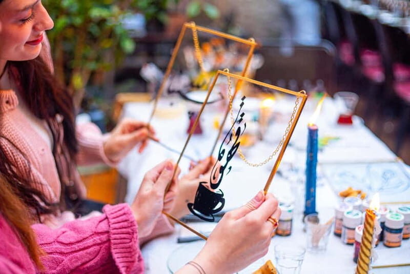 Istanbul: Traditional Calligraphy on Glass Painting Workshop - Key Points