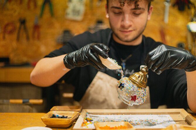 Istanbul Turkish Mosaic Lamp Workshop in Old Town - A quick overview of the experience