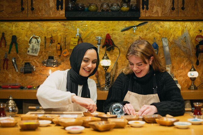 Istanbul Turkish Mosaic Lamp Workshop in Old Town - Key Points