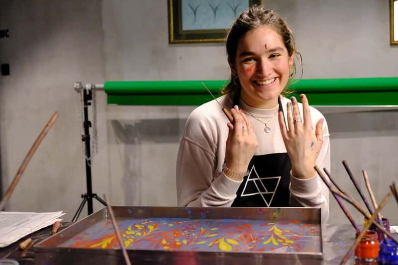 Istanbul: Water Marbling Workshop with Snacks & Drinks - The Value of the Experience