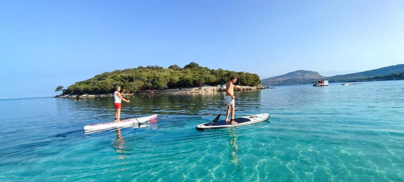 iStand-Up Paddleboarding Tour around Ksamil islands - Key Points