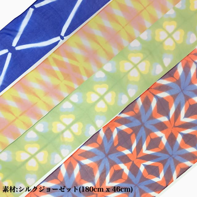 itajime-shibori-scarf-class-at-kyoto-shibori-museum