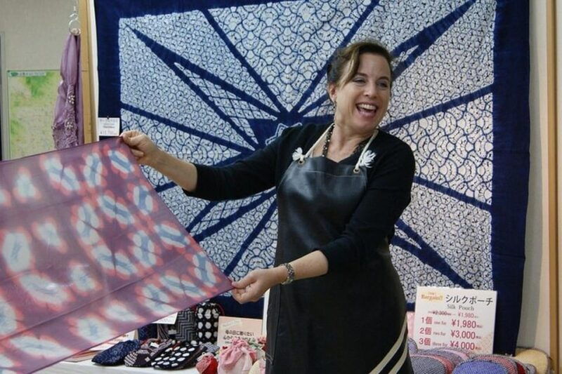 itajime-shibori-scarf-class-at-kyoto-shibori-museum