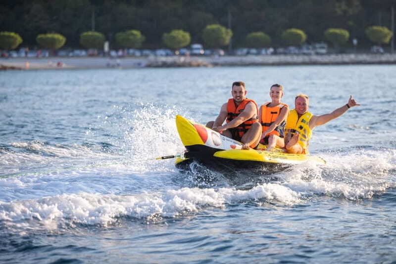 Izola: Banana Boat Ride for Groups with Speed & Splash Fun - Key Points
