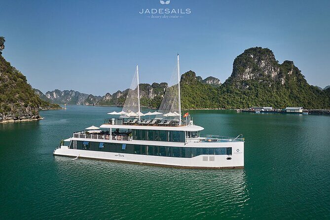 JADE SAILS Best Luxury Day Cruise Visit Ha Long Bay & Lan Ha Bay - Key Points