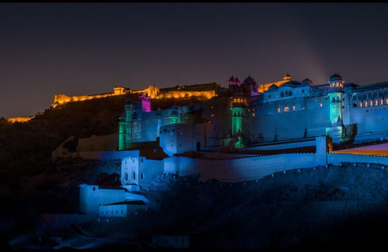 Jaipur Amber Fort Light & Sound Show with Dinner - Key Points