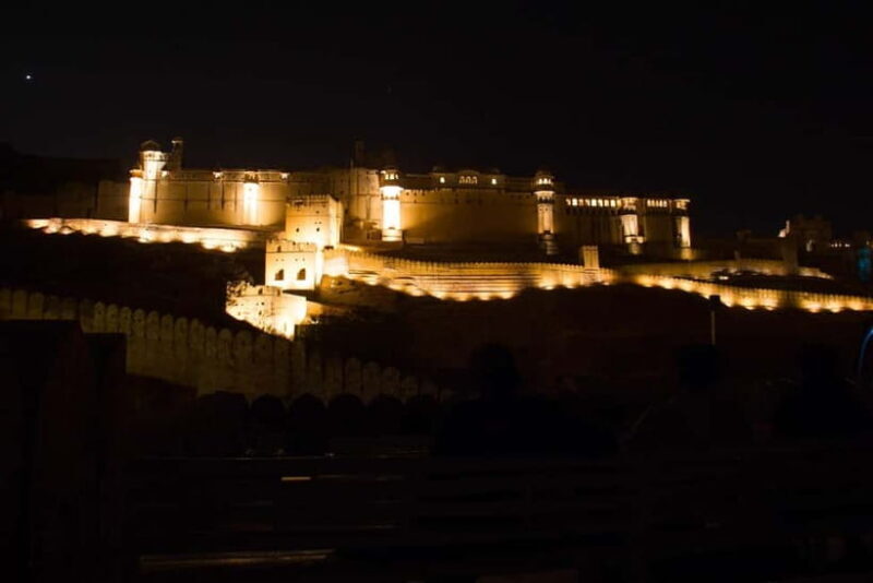 Jaipur: Amber Fort Light & Sound Show with Dinner - Key Points
