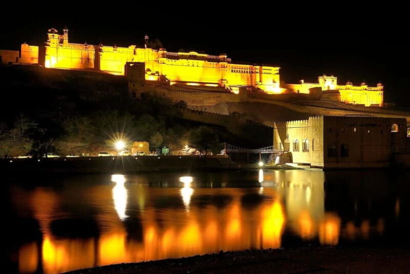 Jaipur: Amber Fort Light & Sound Show with Dinner - Transportation and Service Quality