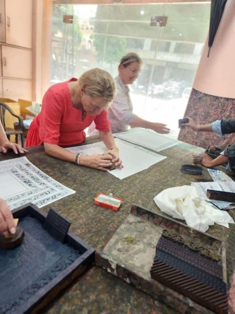 Jaipur: Block Printing Workshop In the Heart of City Center - Authenticity and Value