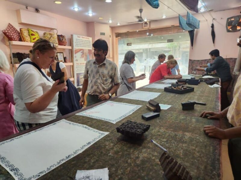 Jaipur: Block Printing Workshop In the Heart of City Center - FAQs