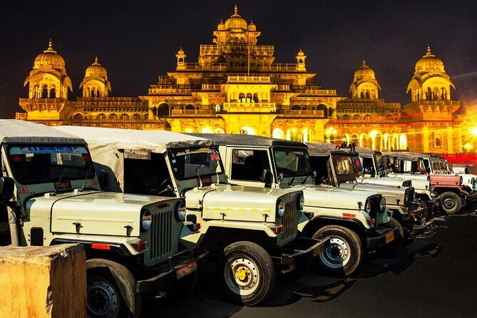 Jaipur Night City Jeep Tour with Nahargarh Sunset View - Introduction
