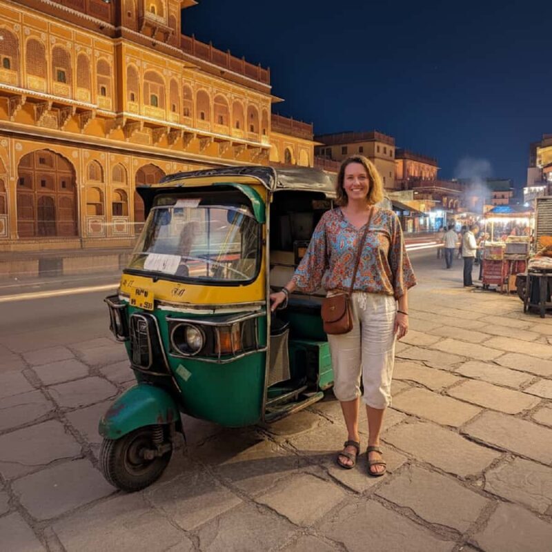 Jaipur: Night Tuk Tuk Tour with English Speaking Driver - Key Points