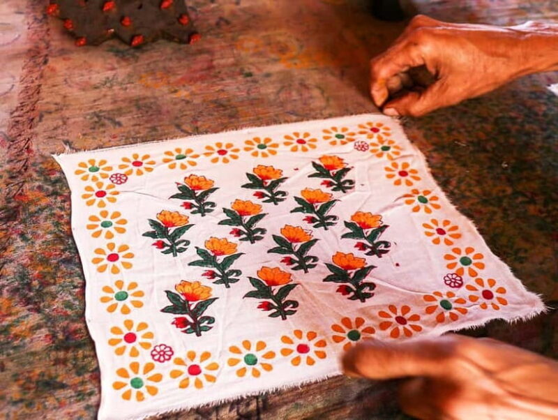 Jaipur: Private Shopping Tour with Block Printing Workshop - Key Points