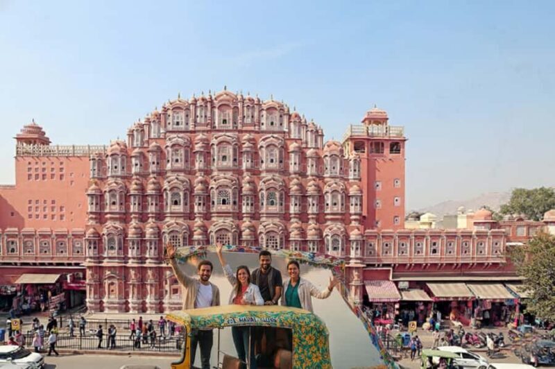 Jaipur: Private Tuk Tuk Tour, Sightseeing with Flower Market - Key Points