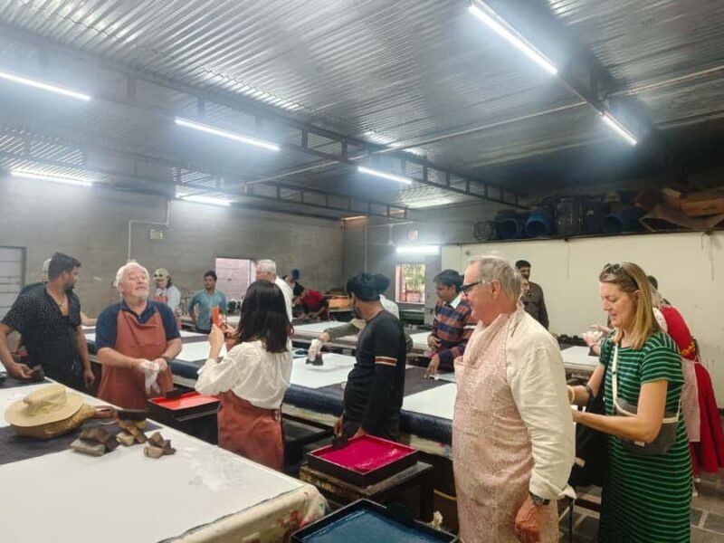 Jaipur Sightseeing Tour w/ Block Printing Class- Hands Works - The Sum Up