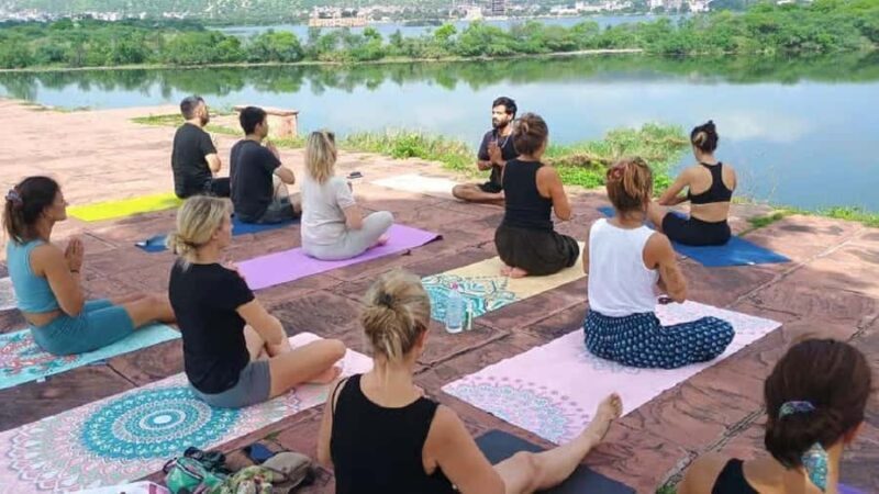 Jaipur: Yoga Experience with Monkey Temple Guided Tour - Key Points