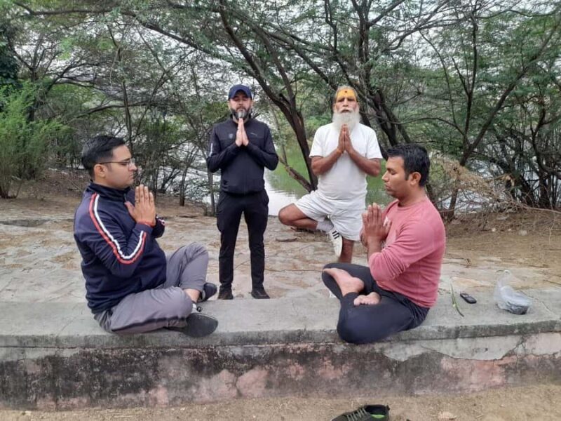 Jaipur: Yoga & Meditation Learning with Holy Walk - Key Points