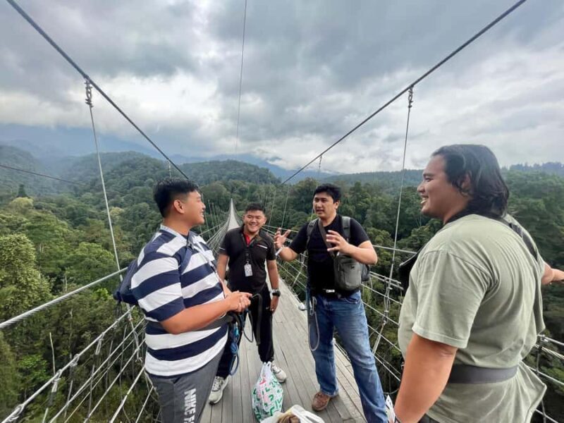 Jakarta: Rainforest Hiking to Waterfall & Suspension Bridge - Enjoying the Lakes and Zipline Adventure