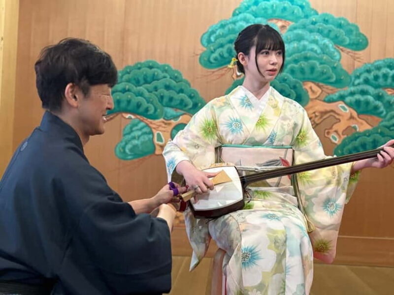 Japan: Shamisen Lesson with Kimono and Matcha Tea - Analyzing the Value