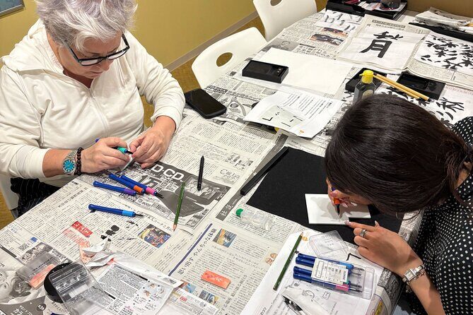 Japanese Calligraphy Experience at Shibuya - The Sum Up