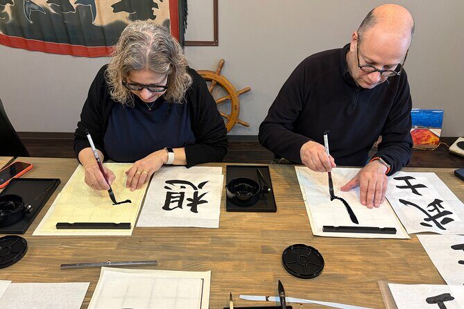 Japanese Calligraphy Experience with a View of Lake Kawaguchi - What to Expect from the Calligraphy Experience