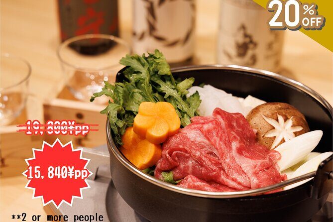Japanese Sake Tasting & Wagyu Sukiyaki Cooking Class in Tokyo - Introduction