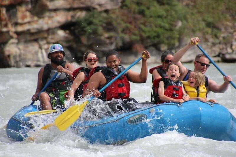 jasper-athabasca-falls-river-rafting-adventure