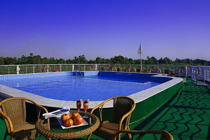 Jaz Jubilee- Every Thursday 4 nights Nile Cruise- Luxor to Aswan - The Experience on Board: Comfort, Cuisine, and Crew