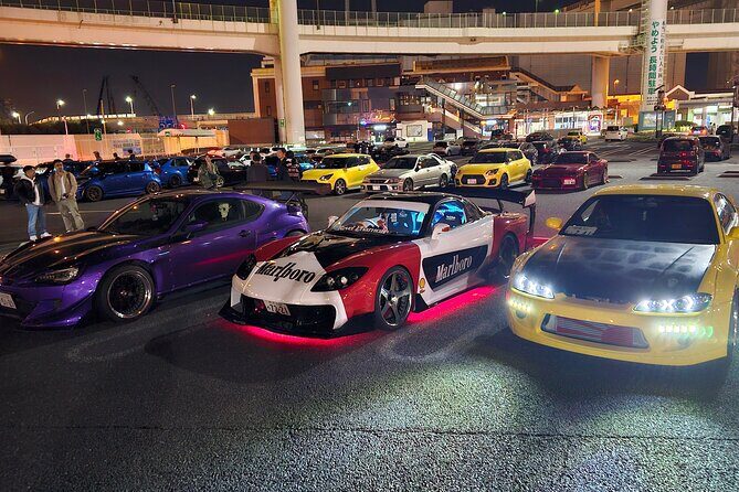 JDM daikoku Car met up Minivan Tour to Tokyo Tower - Key Points