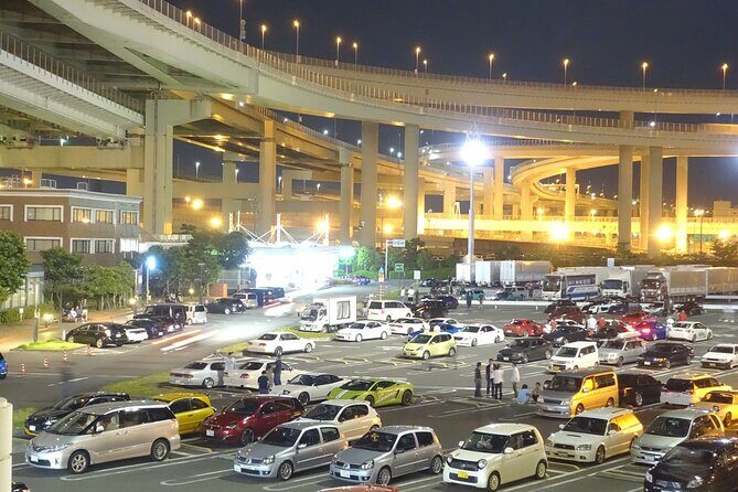 JDM daikoku Car met up Minivan Tour to Tokyo Tower - Is It Worth the Price?