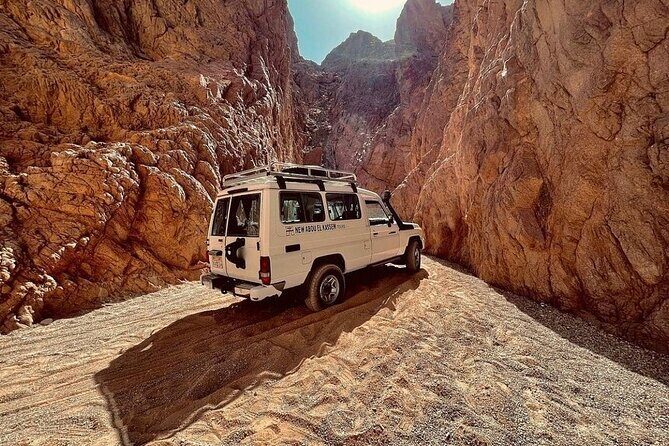 Jeep Safari To Canyon Salama And Dahab Tour From Sharm El Sheikh - Key Points