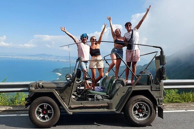 Jeep Tour Danang to Hai Van Pass Lunch Lang Co Beach & Waterfall - Key Points