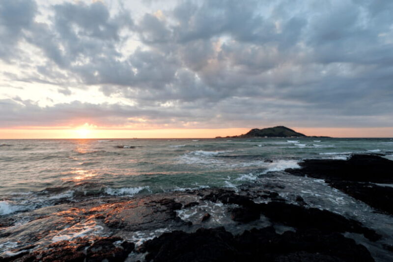 Jeju: Sunset Tour Olle Trail Walking Tour with Hotel Pickup - Key Points