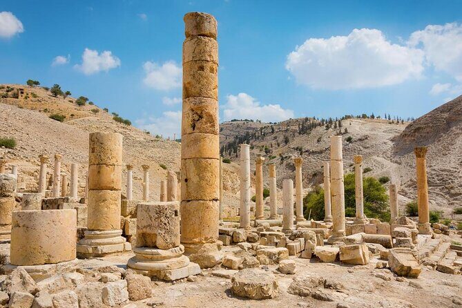 Jerash, Umm Qais, Cave of Jesus From Amman - Key Points  