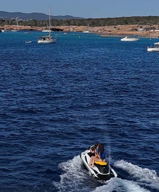 Jet Ski Adventure to the pristine Cala Conta - An In-Depth Look at the Experience