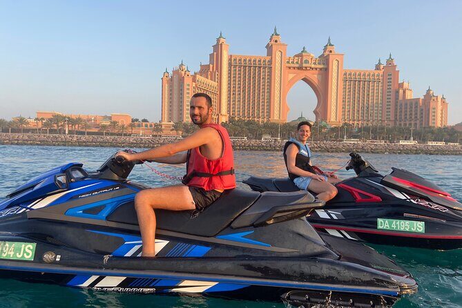 Jet-ski | Dubai Marina Tour - 2H - Introduction to Dubai’s Palm Jumeirah Jet-Ski Tour