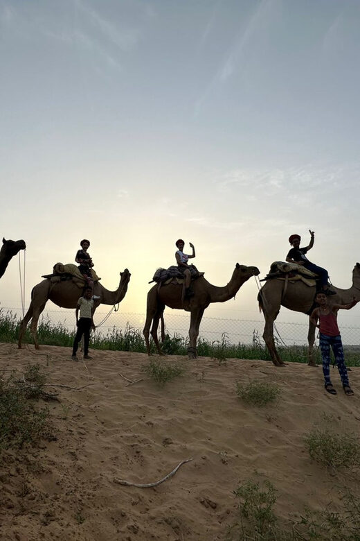 Jodhpur OvernightStay In Desert Rural Village With CamelRide - Camel Safari at Dawn