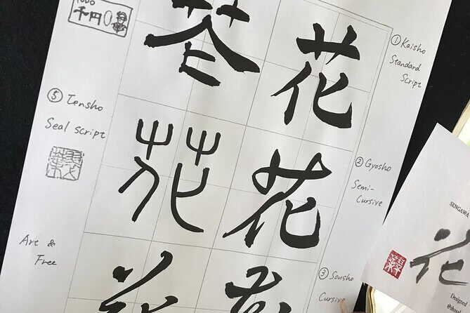 Join Tokyo Calligraphy Art Experience - Key Points