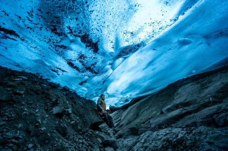 Jökulsárlón: Glacier Hike to a Remote Ice Cave - Visiting the Blue Ice Cave